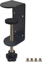 3 inch C-Clamp with Four Small Holes in the back, 1-Pack Adjustable Desk C Clamps for Range 0.35"~3.37", Versatile Clamp for Brake, Parts Assembly, Fastening, Welding, Woodwork, Metal Work