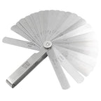 Stainless Steel Feeler Gauge Dual Marked Metric, Foldable Spark Plug Feeler Gauge, Valve Clearance Feeler Gauge for Measuring The Thickness (0.04-0.88 Mm, 32 Blades)