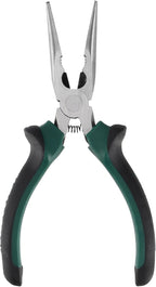 HOIGON 12 Pack 6 Inch Needle Nose Pliers, Spring Loaded Needle Nose Pliers with Wire Cutter and Strippers, Side Cutting Long Nose Pliers for Cutter and Bending Wire, Jewelry Making