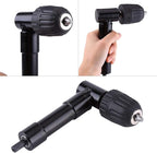 Right Angle Drill 90 Degrees Drilling Extension Chuck 8mm Shaft Electric Drill Extension Tool for Tight Corner Workspace