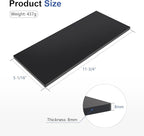 SCOTTCHEN Dead Flat Float Plate PF for Scary Sharp Sharpening System 11-3/4in x 5-1/16in x 8mm -1 Pack