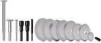 Repair Kits - Faster & Easier to Chase, Restore & Clean Internal or External Threads, All in One Universal Thread Files Set, Inch, Metric, Grooves, Glands, ACME, Buttress Thread