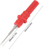 5pcs Oscilloscope Probes Pins and 20pcs Replacement Needles Automotive Diagnosis Test Repair Tools Piercing Needle Probes for Auto Maintainance
