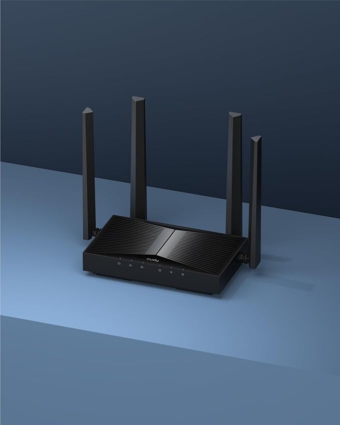 Cudy BE3600 WiFi 7 Gigabit 4 Stream Dual Band Router WR3600 MU-MIMO High Gain Antennas VPN Clients & Server, Cloud Control, Cudy APP