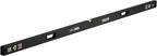 CHANNELLOCK 78-Inch, Professional-Grade Magnetic Aluminum Box Level with Solid Block Acrylic Vials, 5200-0078M