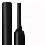 XHF 5/8 Inch (15mm) 3:1 Waterproof Heat Shrink Tubing Marine Grade Wire Cable Adhesive Lined Tube Insulation Seal Against Moisture Corrosion and Air Leakage, 4 Ft Black