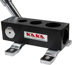 KAKA INDUSTRIAL Pipe and Tube Notcher Manual for 1 in, 1-1/4 in, 1-1/2 in Inside Diameter, 90 Degree High Precision Light Weight RA-5