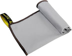 Backpacking Ultralight Quick Dry Microfiber Soft Fast Drying Hand and Face Towel Wash Cloth Camping Yoga Hiking Active Lifestyle Small (Gray, Medium)
