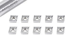 Accusize Industrial Tools CCGT09T302 Carbide Inserts for Aluminium by 0.008'', 0.05AKH01, 6600-0005