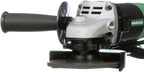Metabo HPT 4-1/2-Inch Angle Grinder, Includes 5 Grinding Wheels & Hard Case, 6.2-Amp Motor, Compact & Lightweight, G12SR4