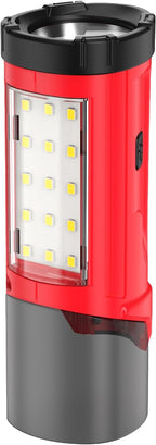 ohyes Work Light Compatible with Milwaukee 12V Battery Magnetic Max 650LM 2 in 1 Flash Light for Camping Jobsite & Workshop(Battery not Included)