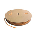 Kable Kontrol Heat Shrink Tubing - 1/4” Inch - 250' Ft Long, Orange Polyolefin - 2:1 Industrial Shrink Tube & Cable Sleeve for Electrical Wire Insulation - Rated for 600 V