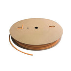 Kable Kontrol Heat Shrink Tubing - 1/16” Inch - 500' Ft Long, Orange Polyolefin - 2:1 Industrial Shrink Tube & Cable Sleeve for Electrical Wire Insulation - Rated for 600 V
