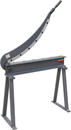KAKA INDUSTRIAL Guillotine Shear, 31-Inch Cutting Capacity, 16 Gauge HS-30 Sheet Metal Cutter with Stand for Fabrication and Construction