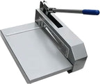 Guillotine Sheet Metal Cutter, Heavy Duty Metal Plate Cutter Tool, Manual Metal Cutting Shear Machine for Steel Aluminum Copper Sheet PCB Board 12.4in Cutting Width 0.08in Max Cutting Thickness