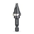 THINKWORK M35 Cobalt Spiral Flute Step Drill Bit, Single Size HSS Step Bit 5/8", Small Size EDC 1/4" Shank Step Bits for Metal, Carbon Steel, Stainless Steel, Wood, Plastic