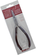 Craft County Comfort Grip Chain Nose Pliers – for Bending Wire, Closing Bead Tips, Manipulating Jump Rings, and Forming Loops (Long Nose)