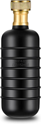 Drain Cleaning Bladder- Fits 1" to 2" Pipes, 3/4" Hose Thread Valve,Ideal for Sinks, Showers, Tubs & Sewer Lines, Rubber, Easy Daily Use, Cold Water Only (L:4" to 6")
