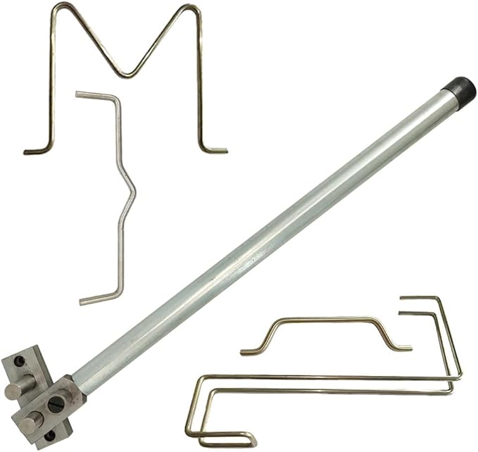 Rebar Bender;Metal Bending Machine;Metal Bending Tools for Steel.Manual Bending of Various Round and Flat Bars, Maximum Bending Angle 180 Degrees
