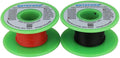 BNTECHGO 28 Gauge Silicone wire spool red 25ft and black 25ft Flexible 28 AWG Stranded Tinned Copper Wire