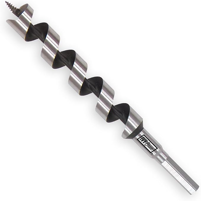IVY Classic 46214 7/8 x 7-1/2-Inch Power Auger, High-Carbon Steel, 1/Tube