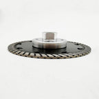 SHDIATOOL Diamond Cutting Blades Two-in-One Design 4-1/2 Inch Granite Turbo Disc Cut Grind Sharpen Marble Concrete and Bricks 115mm (2-Pack)
