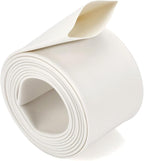 Chanzon 2:1 Ratio 1/2" (12mm) Heat Shrink Tubing 3.3Ft Roll (1M Total Length) White Polyolefin Sleeving Wrap Shrinking 2 to 1 1pcs