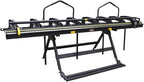 KAKA INDUSTRIAL Siding Brake, 126-inch Portable Thin Plate Aluminum Brake, Sheet Metal Brake with a Roller Knife, 24-Gauge Mild Steel Capacity, 1-180° Bending Angle Metal Brake Bender ALB-126