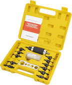 HIFESON Rivet Nut Tool, Electric Drill Adapter Rivet & Rivet nut Two Functions Rivnut Tool Kit,Including 12 Rivet Nut Mandrels and 4 Rivet Heads