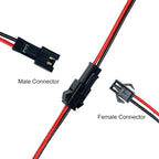 560 Pcs 2.54mm Pitch 2 3 4 5 Pin JST SM Connectors Male/Female Plug Housing Pin Header Crimp Terminals Assortment Kit