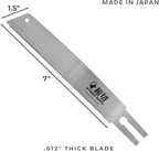Great Neck Kyoku Setsu Japanese Ryoba Double-Edged Pull Cut Saw, Ultra Fine Saw, Detail Hand Saw, Double Edge Saw, Japanese Wood Saw