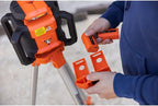Johnson Level & Tool JRT300-RDHV-S Self-Leveling Red Dual Slope Rotary Laser System, 4,000FT Range, Lithium Ion Batteries, Magnetic Target, Laser Detector, Remote Control, Tripod and 13 FT Grade Rod