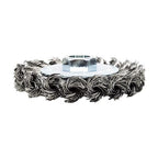 Benchmark Abrasives 4 Inch Standard Twist Knot Wire Wheel for Angle Grinder with 5/8"-11 Thread, Cleaning Narrow Holes, Deburring Grinding Wheels - Wire Wheel Attachment - Carbon Steel (4" x 1/2")