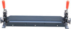 KAKA INDUSTRIAL Sheet Metal Brake, 24-Inch Metal Brake Bender, 18-Gauge Mild Steel Capacity, Heavy-Duty Metal Break, 0-135 Degrees Adjustable Siding Brake W-2418