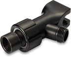 Handheld Shower Head, 6 Spray Setting High Pressure Shower Head with Brass Swivel Ball Bracket and Extra Long Stainless Steel Hose, Oil-Rubbed Bronze, 5"