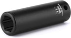 CASOMAN 1/2" Drive x 15mm Deep Impact Socket, 6-Point, Metric, CR-MO