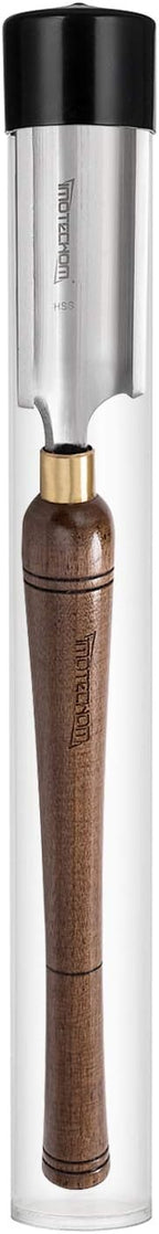 2-Inches HSS Roughing Gouge Lathe Chisel Wood Turning Tools with Round Plastic Box and Hanging Bag