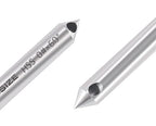 Accusize Industrial Tools 5 pc 60 Deg 0-Flute HSS Countersink & Deburring Tool Set, Pilotless Type, 0206-0460