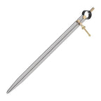 Spring Joint Caliper - [16 Inch] Carbon Steel Spring Divider Caliper with Brass Fulcrum for Metalworking Drawing Use, Flat Leg