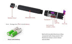 2pcs Fiber OpticVisual Fault Locator Fiber Optic Cable Tester with 1pc Singlemode 9/125um FC Male to LC Female Adapter, Purple Switch (Mode Number: VFL-30)