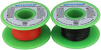 BNTECHGO 26 Gauge Silicone Wire Spool red 50ft and Black 50ft Flexible 26 AWG Stranded Tinned Copper Wire