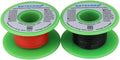 BNTECHGO 26 Gauge Silicone wire spool red 25ft and black 25ft Flexible 26 AWG Stranded Tinned Copper Wire