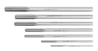 Accusize Industrial Tools Fractional Sizes 1/8" Thru 1/2" by 16th HSS M2 Premium Chucking Reamer Set, Right Hand Cut, 7pcs/Set, 5528-SH00