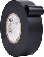 WOD ETC766 Professional Grade General Purpose Black Electrical Tape UL/CSA Listed core. Vinyl Rubber Adhesive Electrical Tape: 1 inch X 66 ft - Use at No More Than 600V & 176F (Pack of 1)