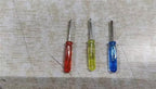 72 Pcs Mini Tape Screwdriver Keychain Set Christmas Men Gifts Bulk Adult Party Favors Multitool Pen Card Tool Measuring Keychains Stocking Christmas Stuffers for Men Dad (Multicolor)