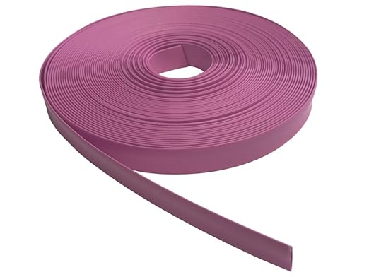 Kable Kontrol Heat Shrink Tubing - 1” Inch - 50' Ft Long, Purple Polyolefin - 2:1 Industrial Shrink Tube & Cable Sleeve for Electrical Wire Insulation - Rated for 600 V