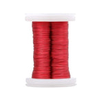 BNTECHGO 34 AWG Magnet Wire - Enameled Copper Wire - Enameled Magnet Winding Wire - 2 oz - 0.0063" Diameter 1 Spool Coil Red Temperature Rating 155℃ Widely Used for Transformers Inductors