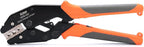 iCrimp Rachet Crimping Tool for Open Barrel Terminals, AWG 22-10 Wire Crimper, Electrical Crimp Tool, X2010 Jaws