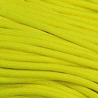 The Paracord Store | Type III 550 Paracord - 100 FT Hank, Neon Yellow | Heavy Duty 7 Strand Tactical Paracord - USA Made Nylon Outdoor Parachute Cord for Camping, Fishing & More - Survival Cord