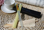 Premium Glass Nail File with Case Professional Crystal Fingernail Files Perfect Manicure Set for Women Men Kids Nail Care Gift Set(Yellow)